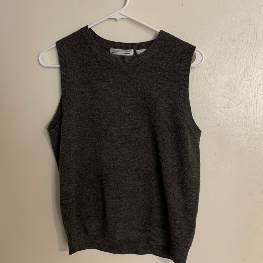 Dark Grey sweater vest